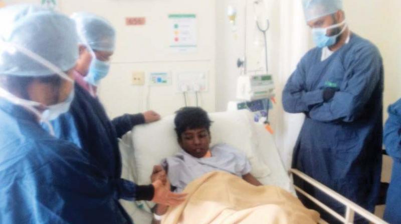 Shahid Arashad at the hospital.(Photo: DC) Shahid Arashad at the hospital.(Photo: DC)