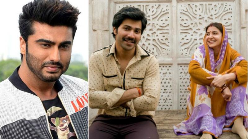 Arjun Kapoor in a photoshoot, Varun Dhawan and Anushka Sharma in 'Sui Dhaaga' look. Arjun Kapoor in a photoshoot, Varun Dhawan and Anushka Sharma in 'Sui Dhaaga' look.