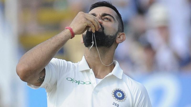 Virat Kohli scored his first Test ton in England on Thursday. (Photo: AP) Virat Kohli scored his first Test ton in England on Thursday. (Photo: AP)