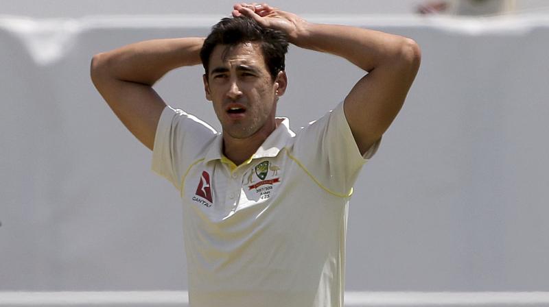 Australian pace spearhead Mitchell Starc has been cleared of a major foot injury, but remains in doubt for the Boxing Day Test. (Photo: AP) Australian pace spearhead Mitchell Starc has been cleared of a major foot injury, but remains in doubt for the Boxing Day Test. (Photo: AP)
