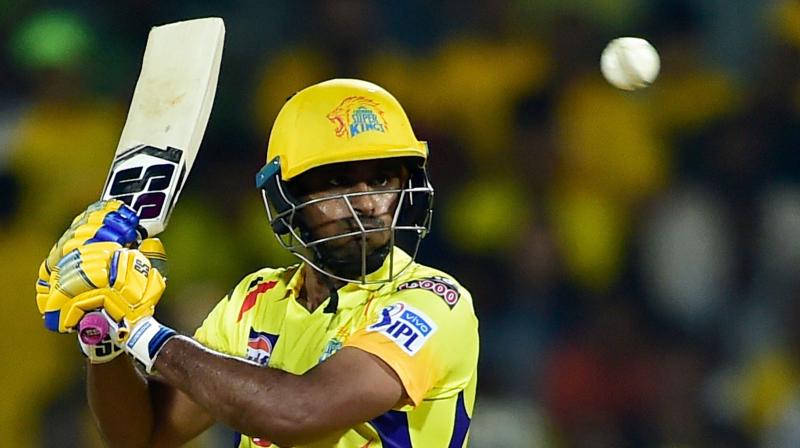 The World Cup snub to Rayudu is the sole disappointment in an otherwise superb tournament so far for CSK. (Photo: PTI) The World Cup snub to Rayudu is the sole disappointment in an otherwise superb tournament so far for CSK. (Photo: PTI)