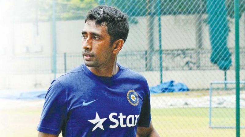 Wridhhiman Saha smashed a match-wining double century in the 4th innings to lead Rest of India to a six-wicket win over Gujarat in the Irani Trophy. (Photo: Shashidhar B) Wridhhiman Saha smashed a match-wining double century in the 4th innings to lead Rest of India to a six-wicket win over Gujarat in the Irani Trophy. (Photo: Shashidhar B)