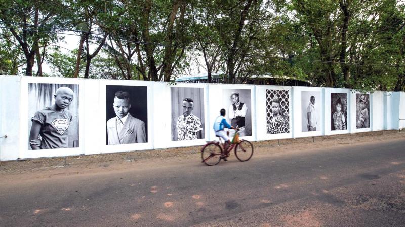 The portraits, in which Zanele’s subjects seem to gaze into the camera with a stony expression, are part of the ongoing Kochi-Muziris Biennale. The portraits, in which Zanele’s subjects seem to gaze into the camera with a stony expression, are part of the ongoing Kochi-Muziris Biennale.