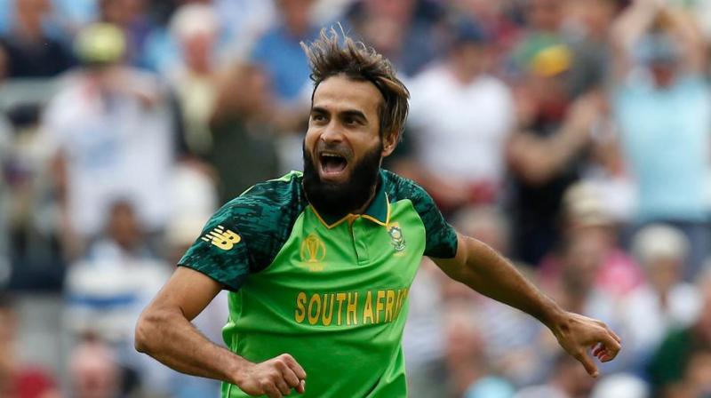 Tahir has taken eight wickets in five matches so far in the tournament. (Photo: AFP) Tahir has taken eight wickets in five matches so far in the tournament. (Photo: AFP)