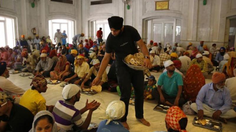 The Sikh baptism ceremony is open to all. The Sikh baptism ceremony is open to all.