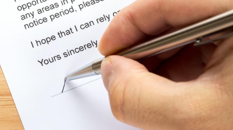 The main reasons for resignation is suggested to be corporate governance and lack of sufficient information regarding the business of the company. (Image courtesy: flexjobs) The main reasons for resignation is suggested to be corporate governance and lack of sufficient information regarding the business of the company. (Image courtesy: flexjobs)