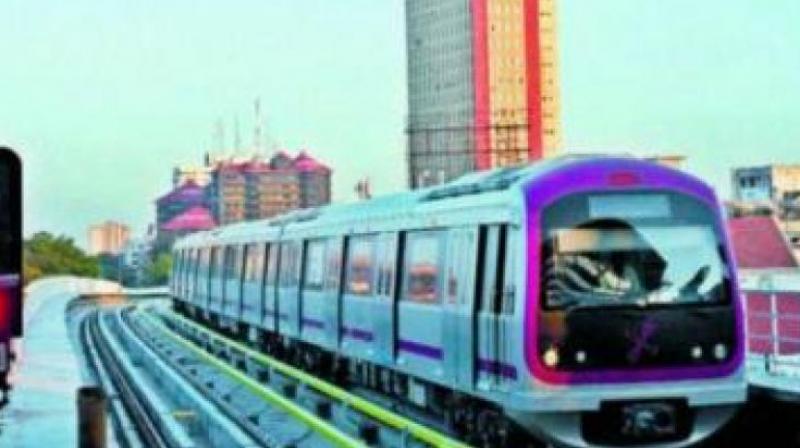 As per the ministry's parameters, various types of lights depending on the location of installation should be provided at underground metro stations. (Representational Image) As per the ministry's parameters, various types of lights depending on the location of installation should be provided at underground metro stations. (Representational Image)