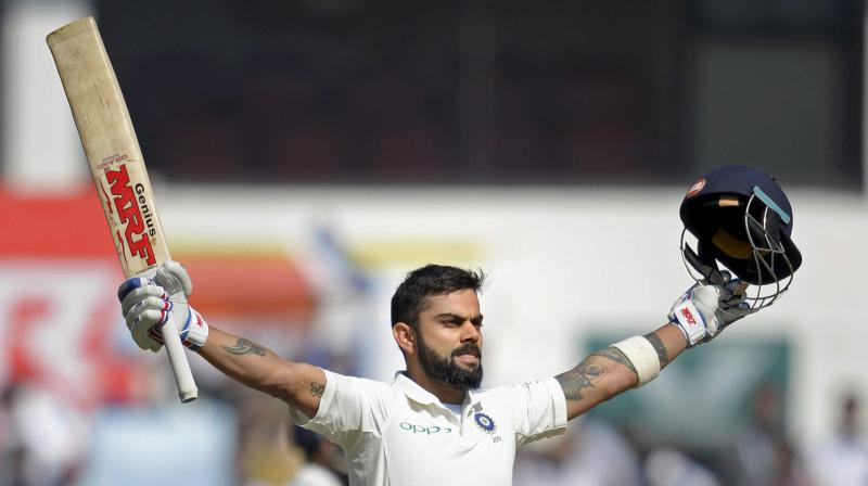 The India captain's next chance to gain more points will be either the one-off Test against Afghanistan in June or the five-Test series against England in August/September. (Photo: PTI) The India captain's next chance to gain more points will be either the one-off Test against Afghanistan in June or the five-Test series against England in August/September. (Photo: PTI)
