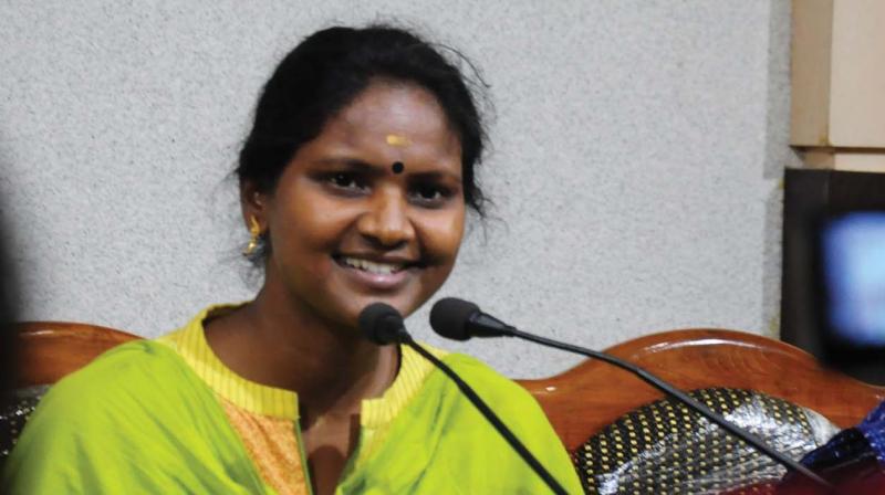 Ramya thanked the people of Alathur for the support they gave her on several issues. Development will be introduced in the region without destroying the environment, she said. Ramya thanked the people of Alathur for the support they gave her on several issues. Development will be introduced in the region without destroying the environment, she said.