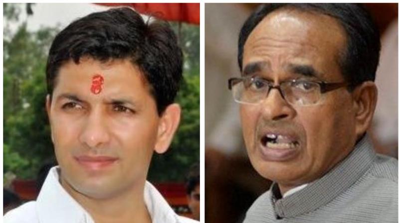 Patwari's comment came in response to Chouhan’s statement where he lauded the government's decision to revoke Article 370 of the Constitution, that granted a special status to Jammu and Kashmir. (Photo: Twitter | PTI) Patwari's comment came in response to Chouhan’s statement where he lauded the government's decision to revoke Article 370 of the Constitution, that granted a special status to Jammu and Kashmir. (Photo: Twitter | PTI)