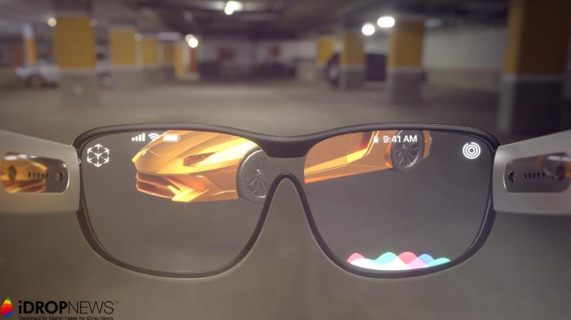 “If Apple released a pair of augmented reality glasses, they would likely work with the iPhone.(Photo: iDrop News) “If Apple released a pair of augmented reality glasses, they would likely work with the iPhone.(Photo: iDrop News)