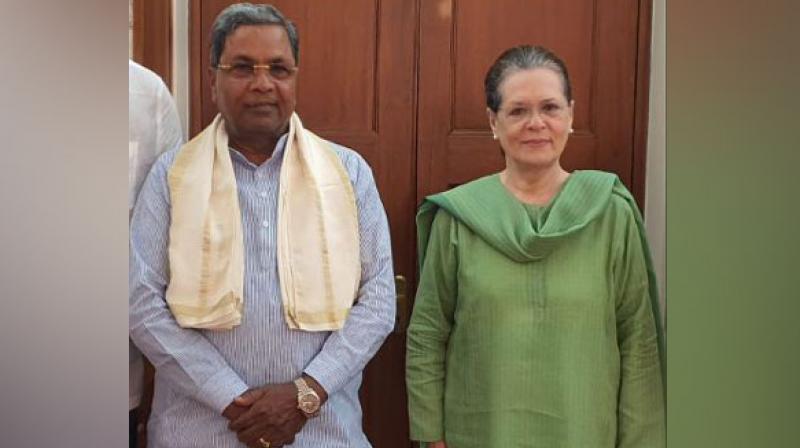 Congress on October 9 appointed Siddaramaiah the LoP in the Legislative Assembly in the state while SR Patil was appointed the LoP in the Legislative Council. (Photo: ANI) Congress on October 9 appointed Siddaramaiah the LoP in the Legislative Assembly in the state while SR Patil was appointed the LoP in the Legislative Council. (Photo: ANI)
