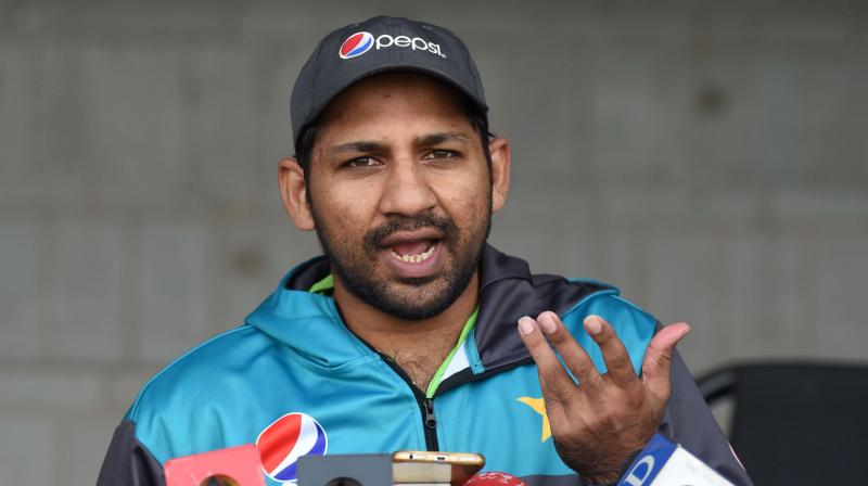 Sarfraz was caught on the stump mic, passing comments in Urdu. (Photo: AFP) Sarfraz was caught on the stump mic, passing comments in Urdu. (Photo: AFP)