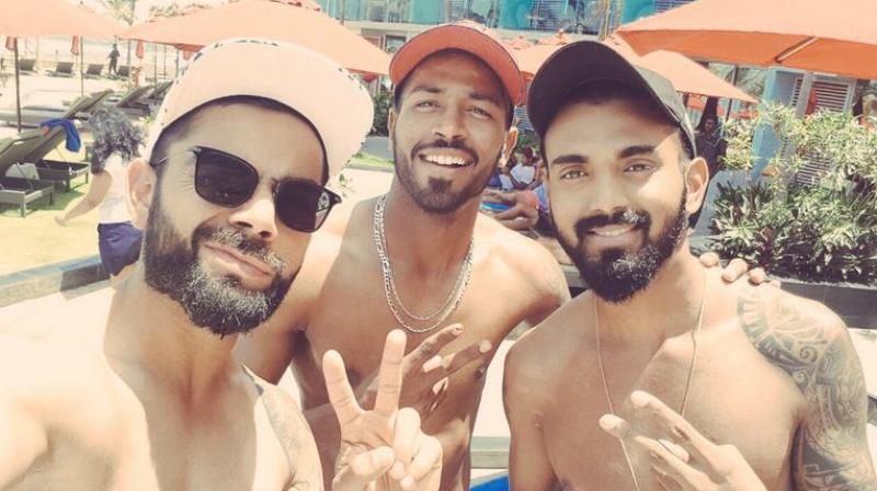The Indians were completely dominant in the game, finishing off the hosts by the end of Day 4, giving them an extra day to cool down. (Photo: Twitter/ Hardik Pandya) The Indians were completely dominant in the game, finishing off the hosts by the end of Day 4, giving them an extra day to cool down. (Photo: Twitter/ Hardik Pandya)