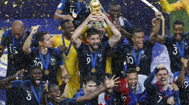 Croatia finally paid for their exertions in going to three periods of extra-time in defeating Denmark, Russia and England after the break as Paul Pogba and Kylian Mbappe put France out of sight. (Photo: AP) Croatia finally paid for their exertions in going to three periods of extra-time in defeating Denmark, Russia and England after the break as Paul Pogba and Kylian Mbappe put France out of sight. (Photo: AP)