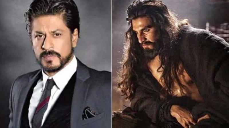 Shah Rukh Khan in a photoshoot, Ranveer Singh in 'Padmaavat'. Shah Rukh Khan in a photoshoot, Ranveer Singh in 'Padmaavat'.
