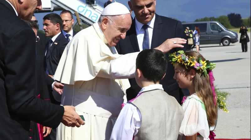 The Catholic Church is not part of the WCC but Francis is keen to close the gap between its 1.3 billion-strong faithful and the Churches under the WCC umbrella, in particular given the regularity of deadly attacks on Christians. (Photo: AP) The Catholic Church is not part of the WCC but Francis is keen to close the gap between its 1.3 billion-strong faithful and the Churches under the WCC umbrella, in particular given the regularity of deadly attacks on Christians. (Photo: AP)