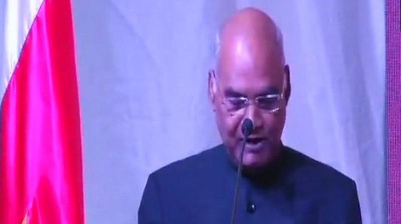 Furthermore, taking note of the 4th edition of International Yoga Day, President Kovind expressed his happiness over Bouterse joining him in the celebrations, saying, Furthermore, taking note of the 4th edition of International Yoga Day, President Kovind expressed his happiness over Bouterse joining him in the celebrations, saying,