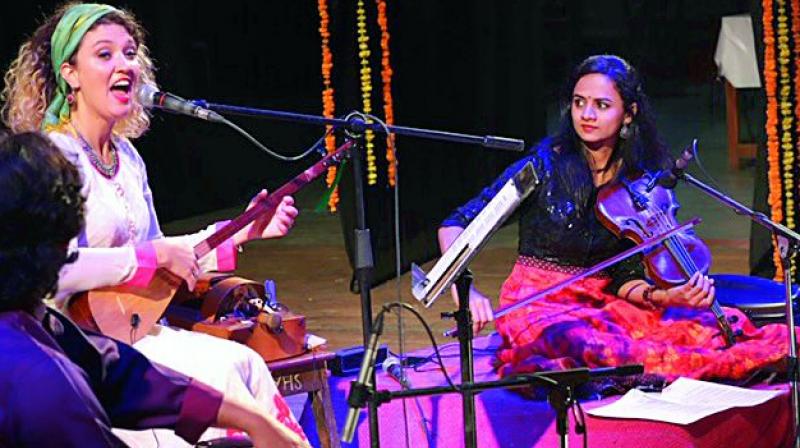 ‘Queens of Melody’ saw a blend of Turkish and Indian classical music. ‘Queens of Melody’ saw a blend of Turkish and Indian classical music.