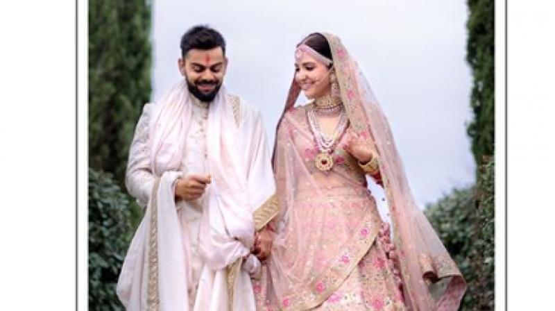 The bridal jewellery was handcrafted with syndicate uncut diamonds, pale pink spinel and baroque Japanese cultured pearls. (Photo: Instagram/SabyasachiOfficial) The bridal jewellery was handcrafted with syndicate uncut diamonds, pale pink spinel and baroque Japanese cultured pearls. (Photo: Instagram/SabyasachiOfficial)