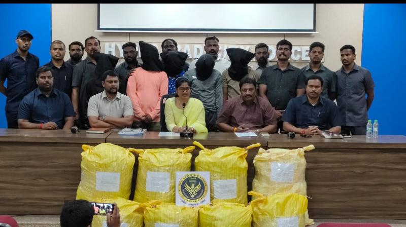 Ganja-smuggling Gang Busted, Two Tonne Seized From Five Arrested