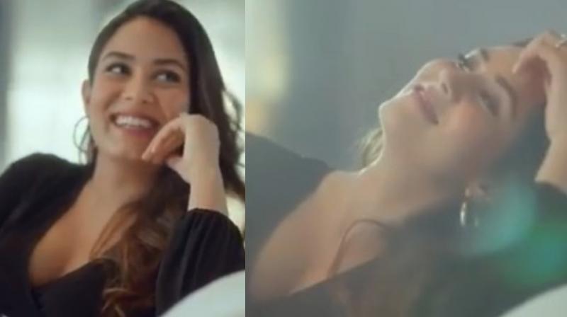 Screengranbs from Mira Rajput’s first advertisement. Screengranbs from Mira Rajput’s first advertisement.