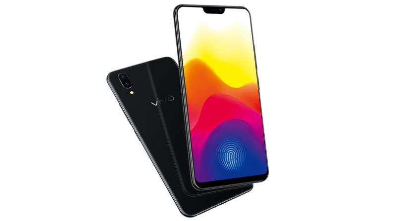 The X21 is the first smartphone in the world with an in-display fingerprint sensor. The X21 is the first smartphone in the world with an in-display fingerprint sensor.