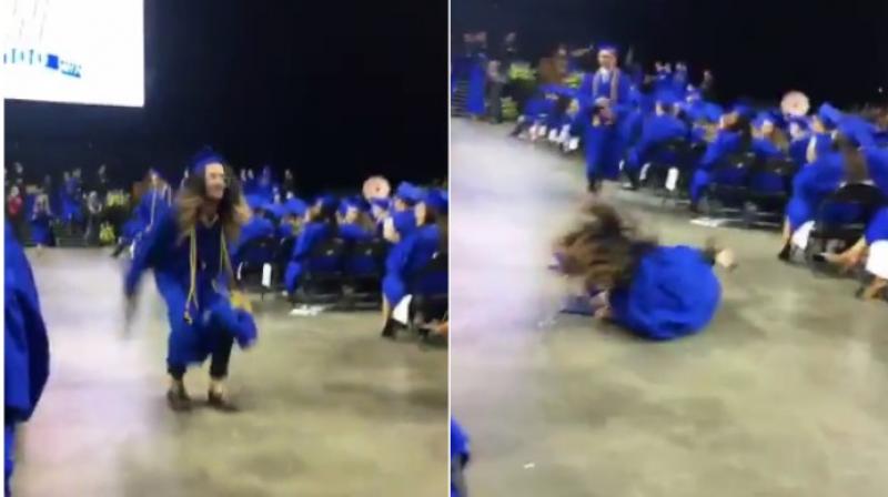 The video was posted on Twitter by his classmate Tatianna Ramirez and has been retweeted 28,000 times while going viral and over two lakh views on Facebook. (Photo: Facebook) The video was posted on Twitter by his classmate Tatianna Ramirez and has been retweeted 28,000 times while going viral and over two lakh views on Facebook. (Photo: Facebook)
