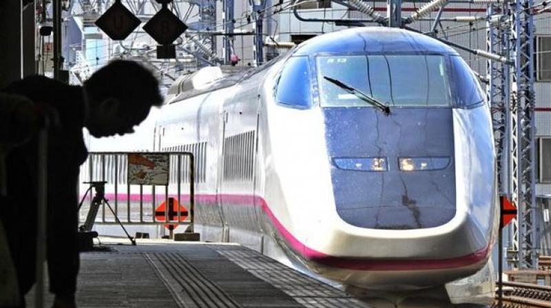 Japan has a track record of setting up and running successful bullet train networks in their country. (Photo: Representational/AP) Japan has a track record of setting up and running successful bullet train networks in their country. (Photo: Representational/AP)
