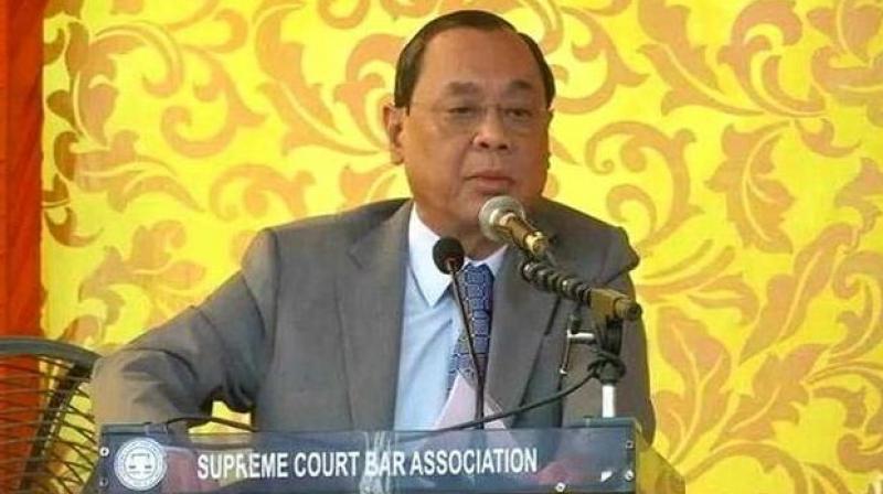 Chief Justice of India Ranjan Gogoi also made important announcement that apex court would provide translated copies of its judgments to litigants in their mother tongue if they are unable to understand English. (Photo: File | ANI) Chief Justice of India Ranjan Gogoi also made important announcement that apex court would provide translated copies of its judgments to litigants in their mother tongue if they are unable to understand English. (Photo: File | ANI)
