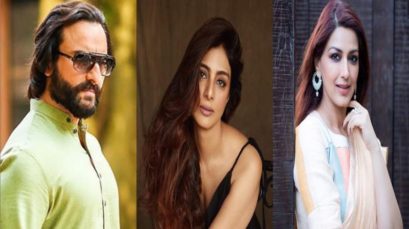 Saif Ali Khan, Tabu and Sonali Bendre. (Photo: Instagram) Saif Ali Khan, Tabu and Sonali Bendre. (Photo: Instagram)