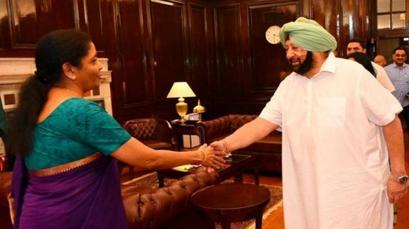Singh also urged the Finance Minister to announce setting up another AIIMS in Punjab to strengthen the state's healthcare and medical education system. (Photo: ANI) Singh also urged the Finance Minister to announce setting up another AIIMS in Punjab to strengthen the state's healthcare and medical education system. (Photo: ANI)