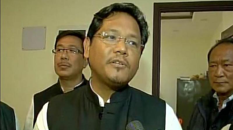 National People's Party leader Conrad Sangma. (Photo: ANI/Twitter) National People's Party leader Conrad Sangma. (Photo: ANI/Twitter)