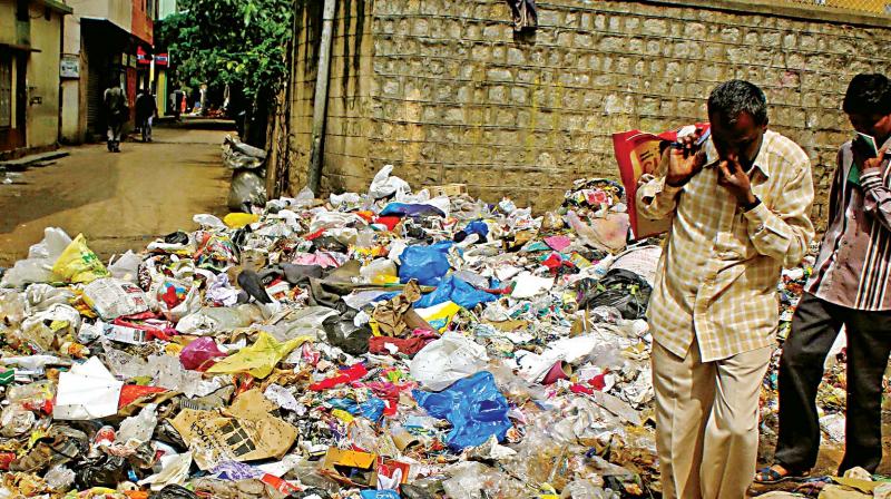 The Bruhat Bengaluru Mahanagara Palike (BBMP) is collecting mixed waste (dry and wet together) and is dumping it at the quarry, as the segregation of waste at source has not picked up yet.