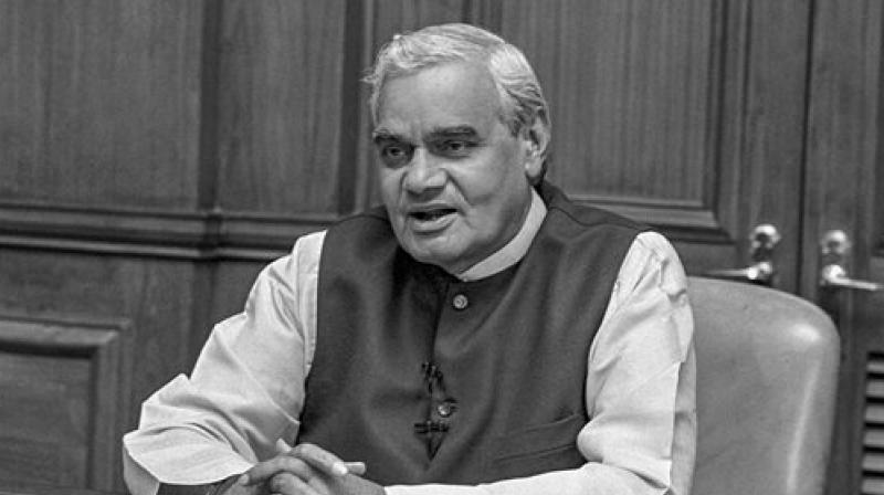 Atal Bihari Vajpayee’s death was announced by the All India Institute of Medical Sciences (AIIMS) hospital where he was admitted on June 11 with a variety of ailments. (Photo: PTI) Atal Bihari Vajpayee’s death was announced by the All India Institute of Medical Sciences (AIIMS) hospital where he was admitted on June 11 with a variety of ailments. (Photo: PTI)