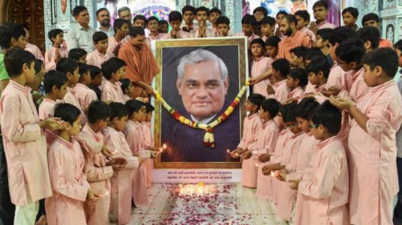 Former prime minister Atal Bihari Vajpayee died on Thursday, August 18. (Photo: PTI) Former prime minister Atal Bihari Vajpayee died on Thursday, August 18. (Photo: PTI)