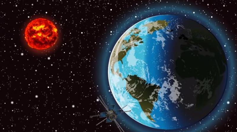 The probe will orbit within 6.2 million kilometres of the Sun’s surface and withstand temperatures of nearly 1,377 degrees Celsius.(Image: NASA/Screen grab) The probe will orbit within 6.2 million kilometres of the Sun’s surface and withstand temperatures of nearly 1,377 degrees Celsius.(Image: NASA/Screen grab)