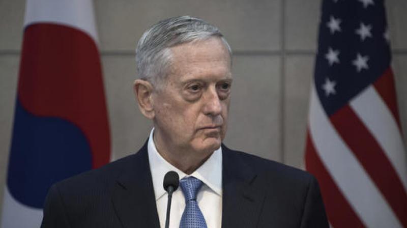 In Baghdad, Mattis was meeting with senior Iraqi government leaders and with US commanders. (Photo: File) In Baghdad, Mattis was meeting with senior Iraqi government leaders and with US commanders. (Photo: File)