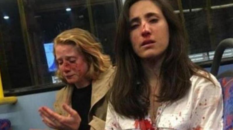 Police said the incident happened in the early hours of May 30 after the two women got on the bus in north London headed to the Camden Town neighbourhood. (Photo: Facebook/ Melania Geymonat) Police said the incident happened in the early hours of May 30 after the two women got on the bus in north London headed to the Camden Town neighbourhood. (Photo: Facebook/ Melania Geymonat)