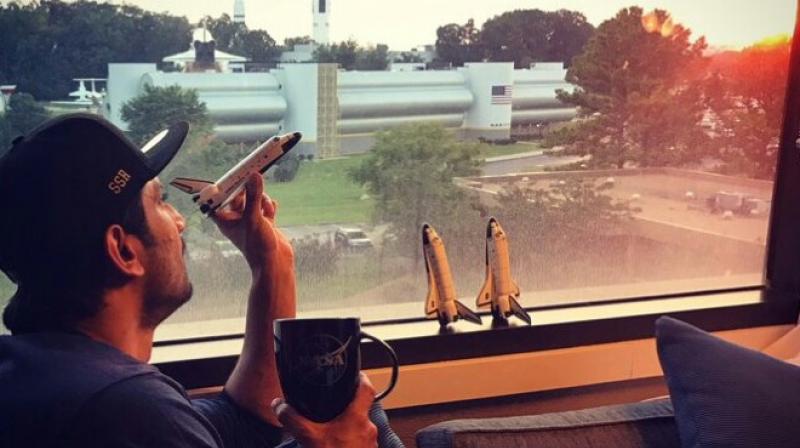 Sushant was even earlier seen taking lessons on flight simulation. Sushant was even earlier seen taking lessons on flight simulation.