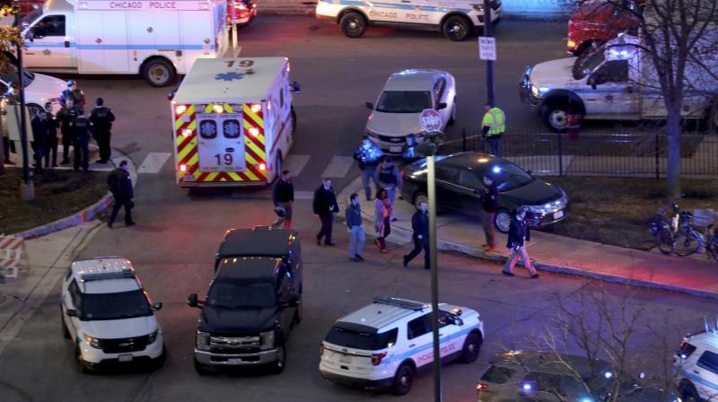The identities of the other victims, and the gunman, were not immediately released. (Photo: AP) The identities of the other victims, and the gunman, were not immediately released. (Photo: AP)