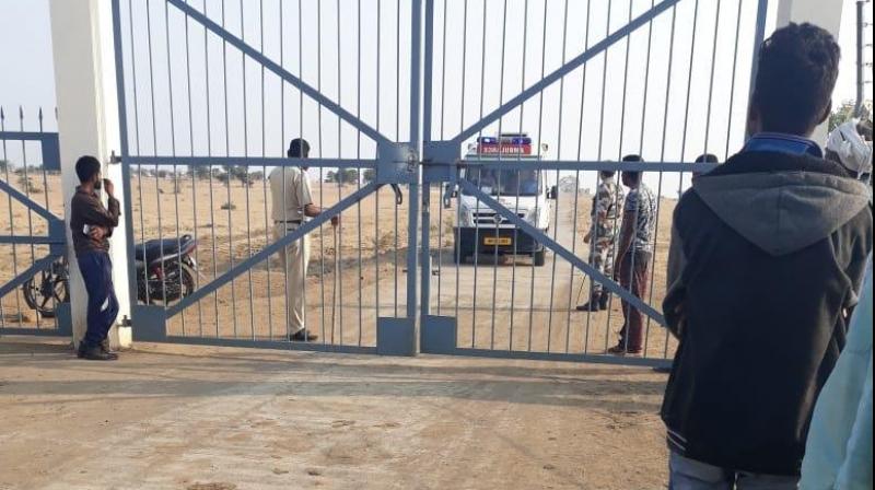 10 others injured in an explosion near an ordnance depot in Maharashtra's Wardha district on Tuesday morning. (Photo: ANI | Twitter) 10 others injured in an explosion near an ordnance depot in Maharashtra's Wardha district on Tuesday morning. (Photo: ANI | Twitter)