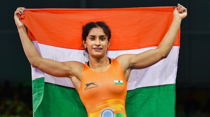 Vinesh has enjoyed a stellar season, claiming a second consecutive gold medal at the Commonwealth Games in April, as well as winning the Spanish Grand Prix last month. (Photo: PTI) Vinesh has enjoyed a stellar season, claiming a second consecutive gold medal at the Commonwealth Games in April, as well as winning the Spanish Grand Prix last month. (Photo: PTI)