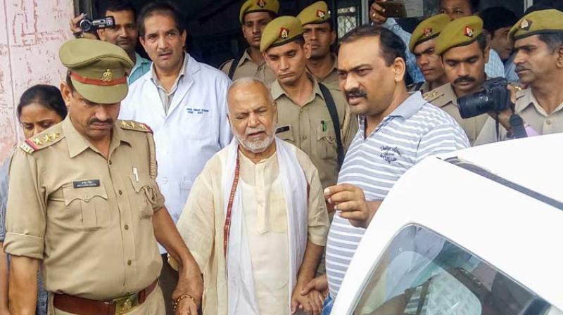 Earlier, doctors in Shahjahanpur had referred the BJP leader to Lucknow for angiography in view of his health condition, jail sources said. (Photo: PTI) Earlier, doctors in Shahjahanpur had referred the BJP leader to Lucknow for angiography in view of his health condition, jail sources said. (Photo: PTI)