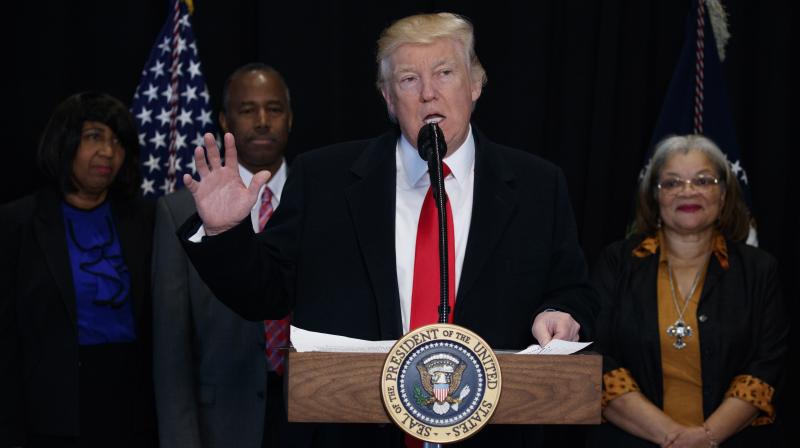 US President Donald Trump. (Photo: AP) US President Donald Trump. (Photo: AP)