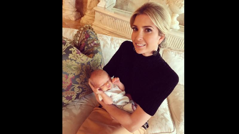 Ivanka Trump holding her newborn newphew baby Luke. (Photo: Twitter / Ivanka Trump) Ivanka Trump holding her newborn newphew baby Luke. (Photo: Twitter / Ivanka Trump)
