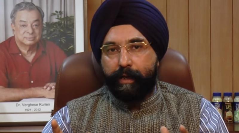 GCMMF Limited MD R S Sodhi (Photo: Youtube screengrab) GCMMF Limited MD R S Sodhi (Photo: Youtube screengrab)