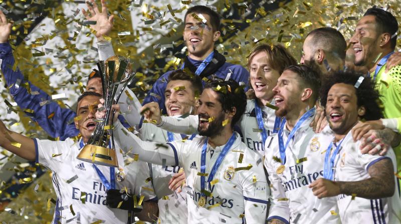 Real Madrid coach Zinedine Zidane surpassed Fabio Capello's record for their best start to a season. (Photo: AP) Real Madrid coach Zinedine Zidane surpassed Fabio Capello's record for their best start to a season. (Photo: AP)