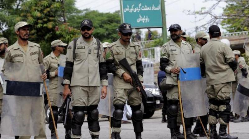 The police and Pakistan's paramilitary forces have raided both Sunni and Shiite religious seminaries over the last two days, detaining an unspecified number of people. (Photo: Representational Image/AFP) The police and Pakistan's paramilitary forces have raided both Sunni and Shiite religious seminaries over the last two days, detaining an unspecified number of people. (Photo: Representational Image/AFP)