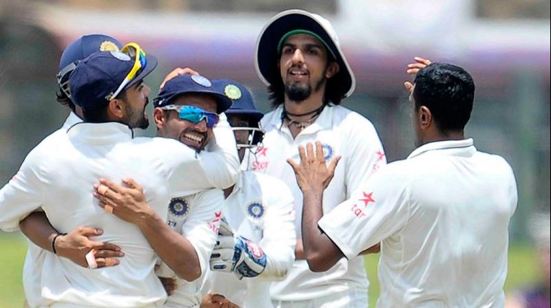 Ajinkya Rahane took charge after Virat Kohli had to walk off the field due to a shoulder injury in Australia’s first innings. (Photo: BCCI) Ajinkya Rahane took charge after Virat Kohli had to walk off the field due to a shoulder injury in Australia’s first innings. (Photo: BCCI)